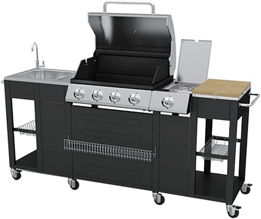 Outdoor-Küchengrill Montana 4 Brenner, Küche und Esszimmer, Küchengeräte, Outdoor-Grills