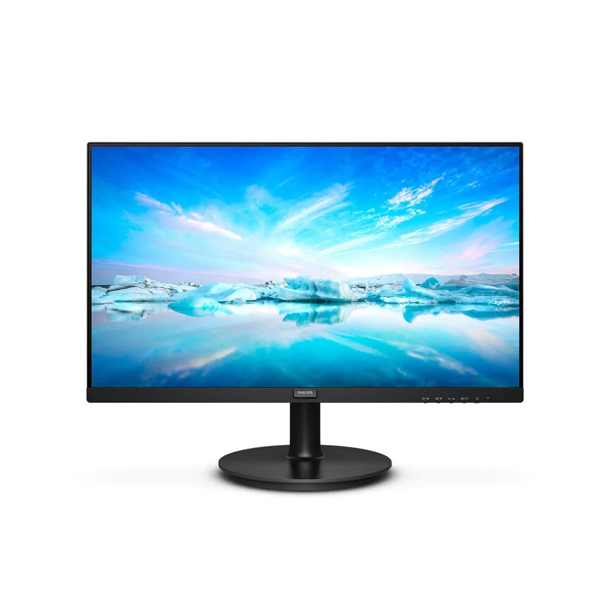 Philips 241V8L - 24 Inch FHD Monitor, AdaptiveSync (1920 x 1080, 75 Hz, VGA, HDMI) Black