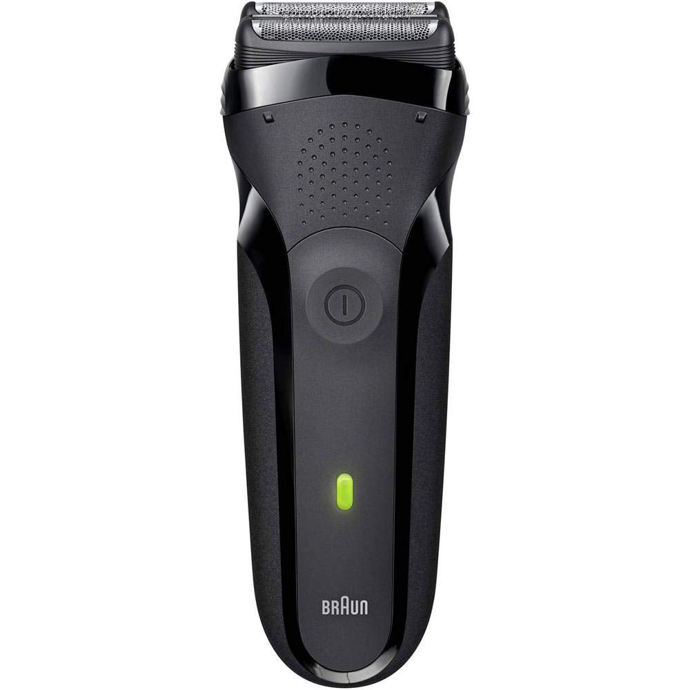 Braun Series 3 ProSkin Elektrorasierer mit Präzisionstrimmer, Rasierer Herren Elektrisch, elektrischer Rasierer, Wet&Dry, rasierapparat, trockenrasierer, Made in Germany, 3040s, schwarz/blau