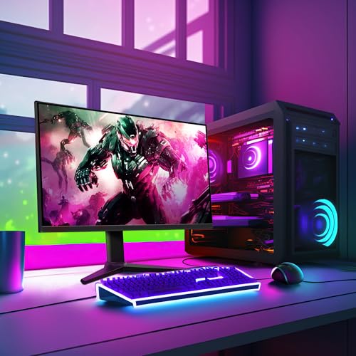 Amazon Basics Gaming-Monitor 27 Zoll (68.6 cm), FHD 1080p, 165 Hz, VESA-kompatibel, adaptive Synchronisierung, 1 ms Reaktion, Schwarz