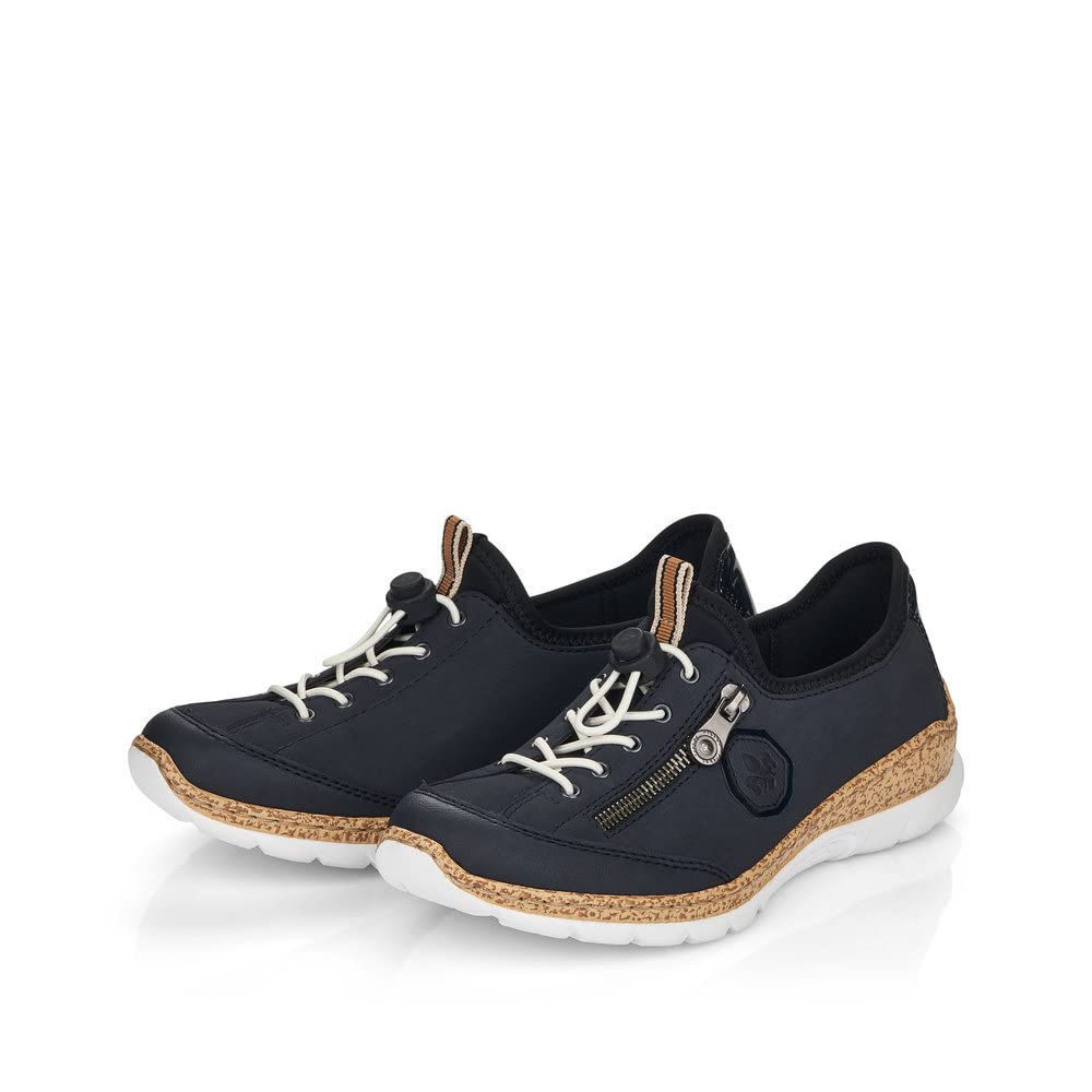 Rieker Women's Low-Top Sneaker N4263 – Comfortable Slip-Ons for Everyday Wear