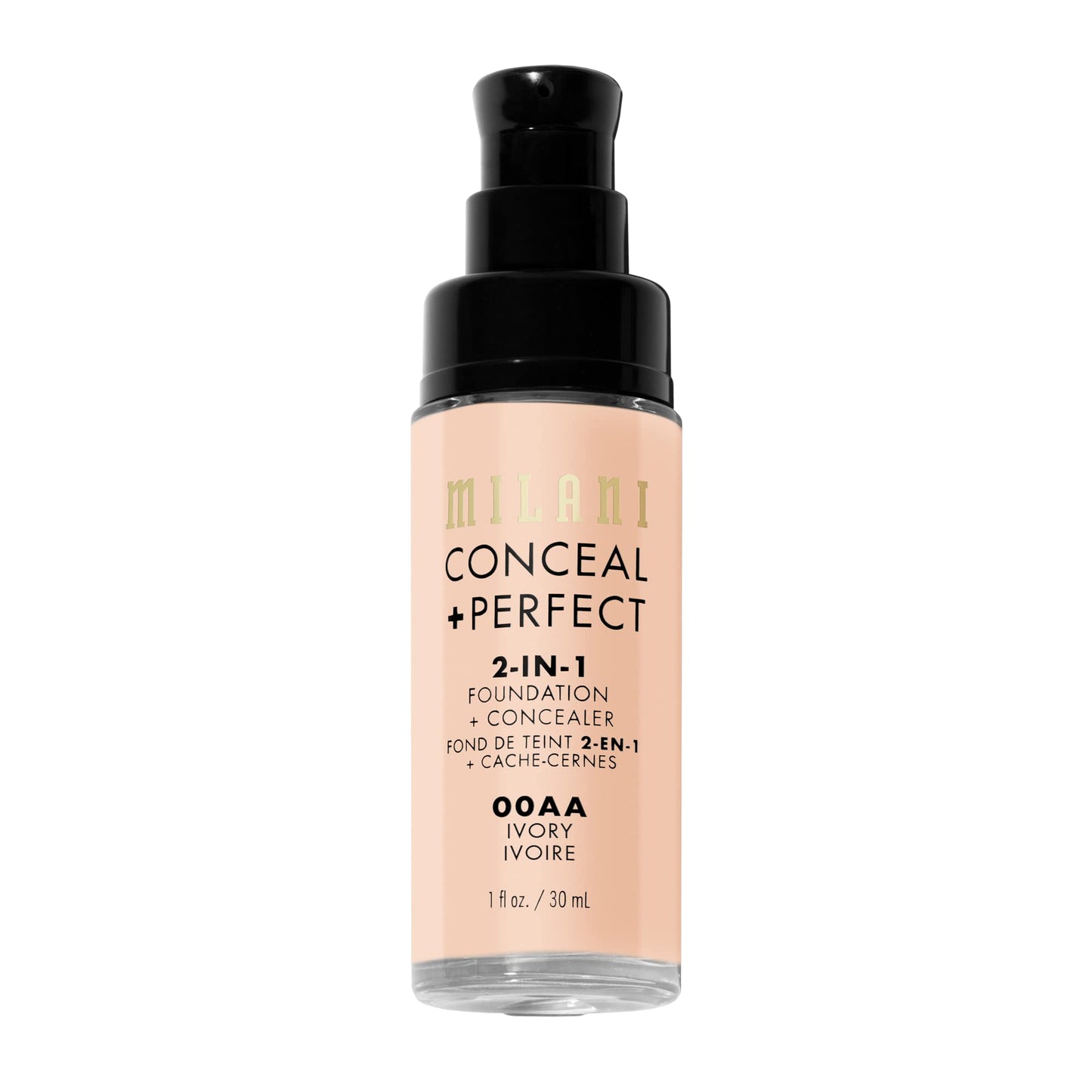 MILANI Conceal + Perfect 2-In-1 Foundation + Concealer - Light Natural