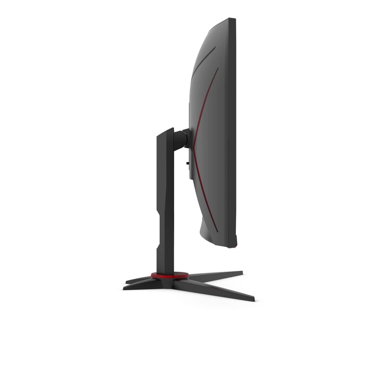AOC Gaming CU34G2XPD – 34-Zoll-WQHD-Curved-Monitor, 180 Hz, schnelle VA, 1 ms GTG, FreeSync Premium, HDR400, höhenverstellbarer Standfuß (3440 x 1440, HDMI, DisplayPort, USB-Hub)