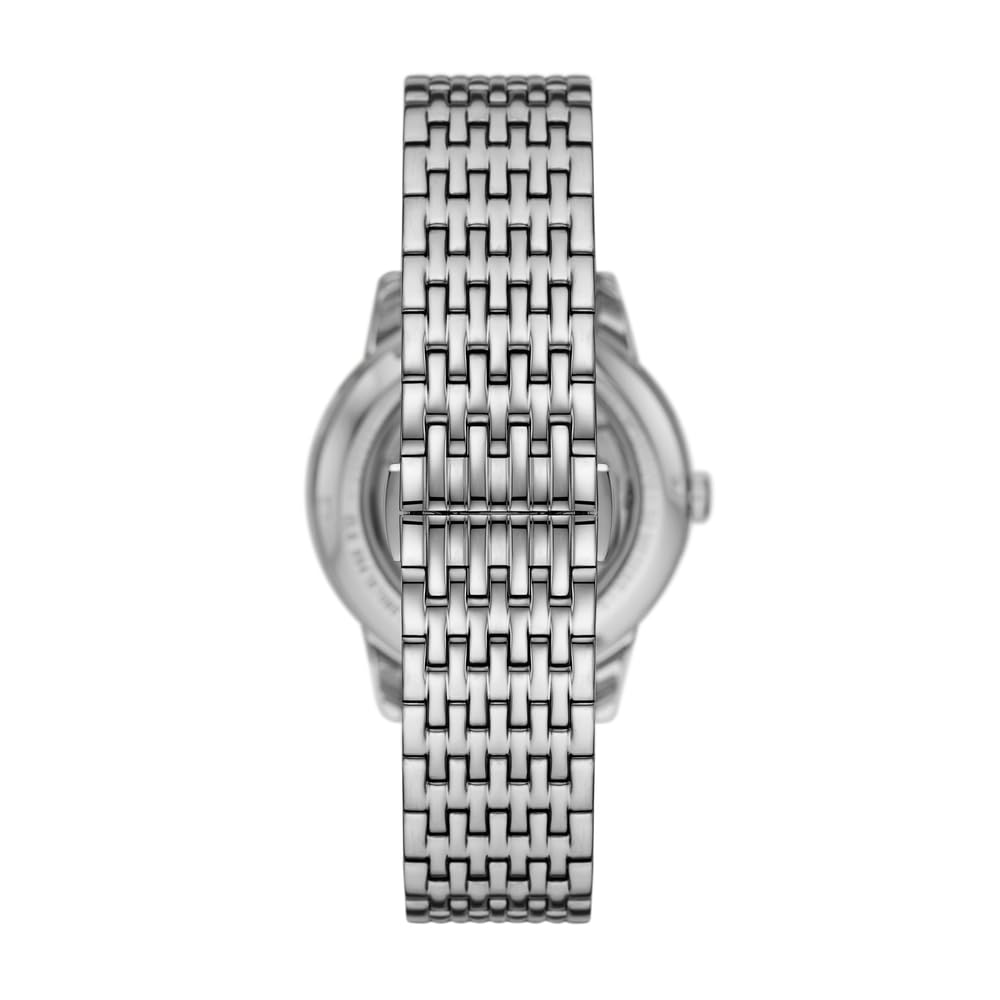 Emporio Armani Uhr für Herren, Quarzwerk und 42mm Gehäusegröße mit Edelstahl-, Leder- oder Silikonarmband