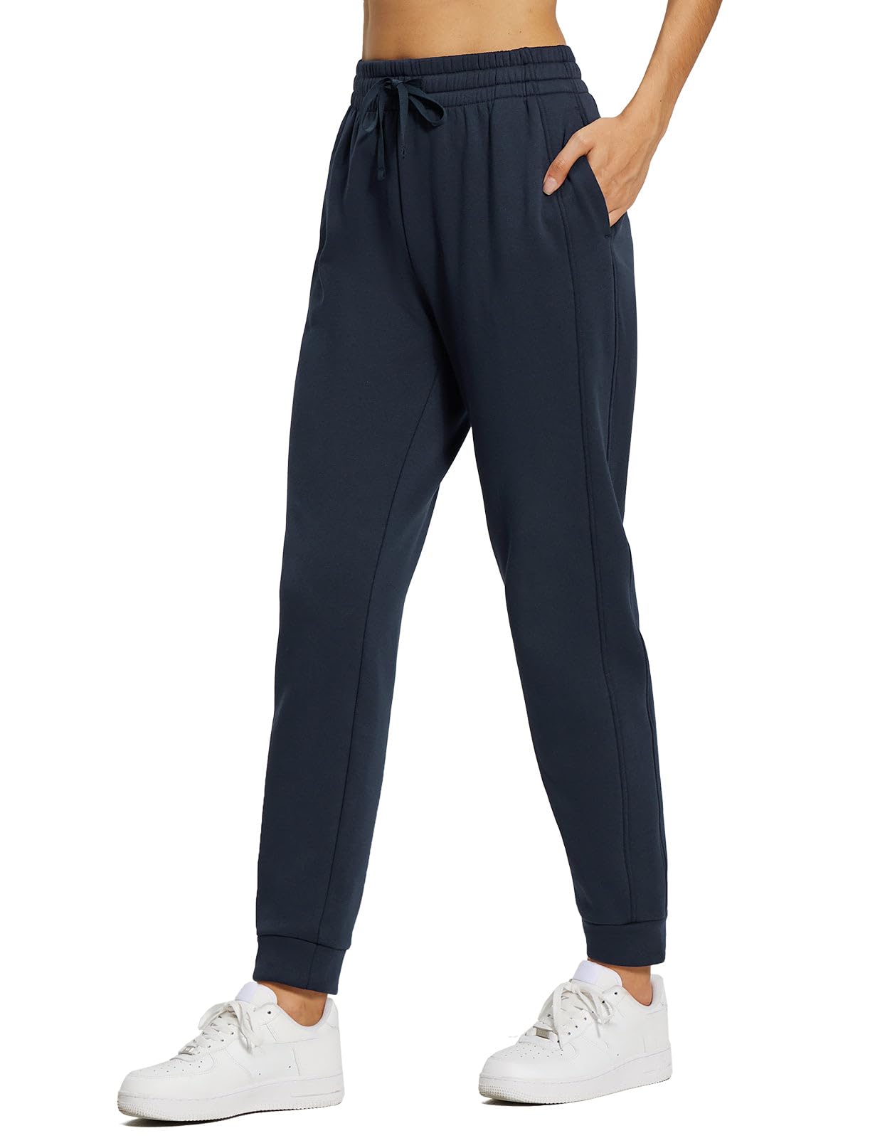 baleaf Women’s Winter Jogging Pants – Fleece-Lined Cotton Blend Sweatpants