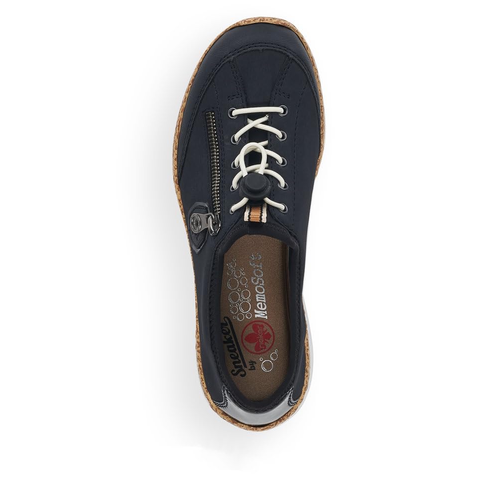 Rieker Women's Low-Top Sneaker N4263 – Comfortable Slip-Ons for Everyday Wear