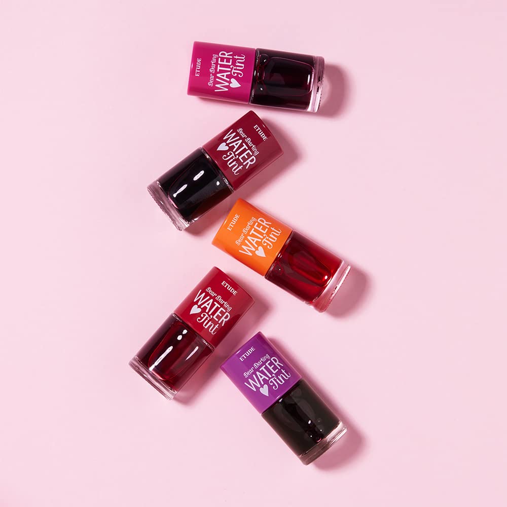 ETUDE HOUSE Dear Darling Water Tint Strawberry Ade (21AD) Lightweight Non-Sticky Lip Tint (K-Beauty)
