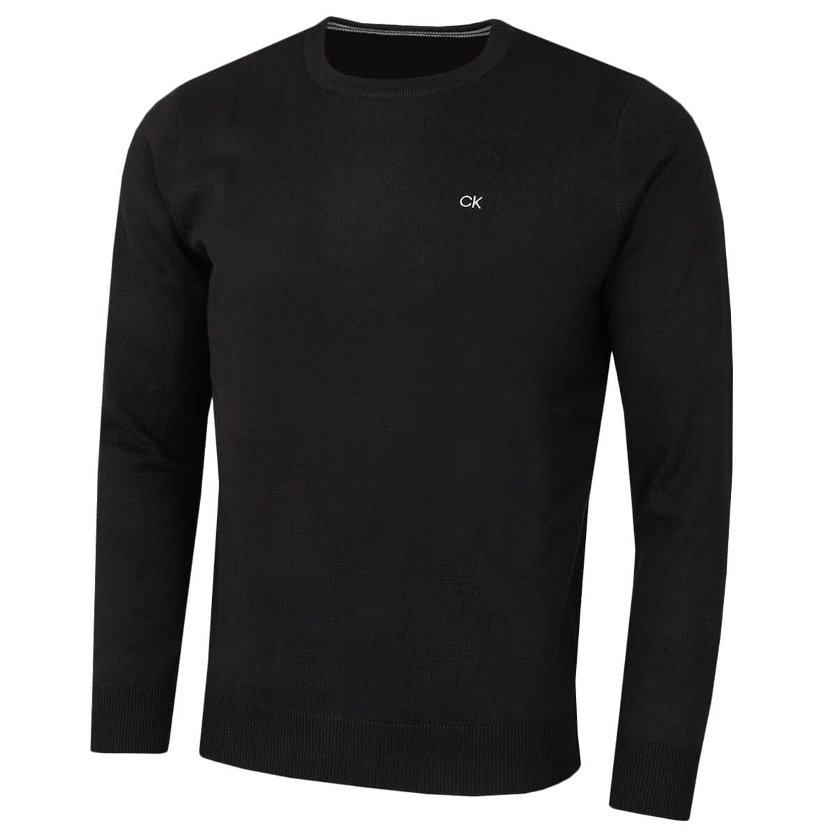 Calvin Klein Men’s Crewneck Sweater – Soft Cotton Knit Pullover