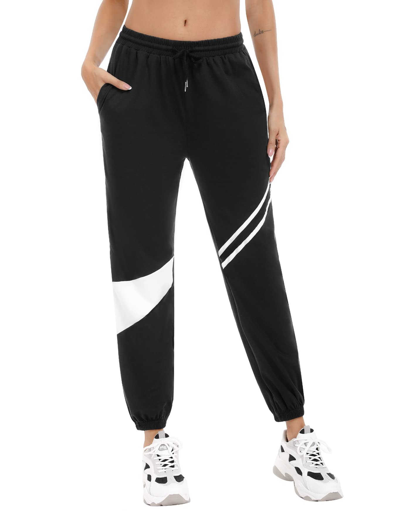 Sykooria Women's High Waist Jogging Pants
