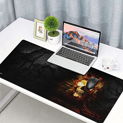 Anpollo Gaming Mouse Mat XXL 900 x 400 x 3 mm Non-Slip Desk Mat Table Mat Multifunctional Office Mouse Mat, Type 1