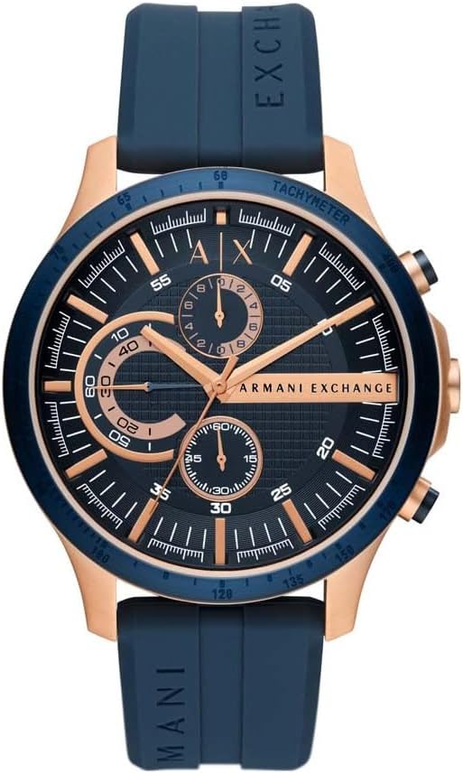 Armani Exchange Herren Quarz-Chronograph Uhr mit Armband AX2440