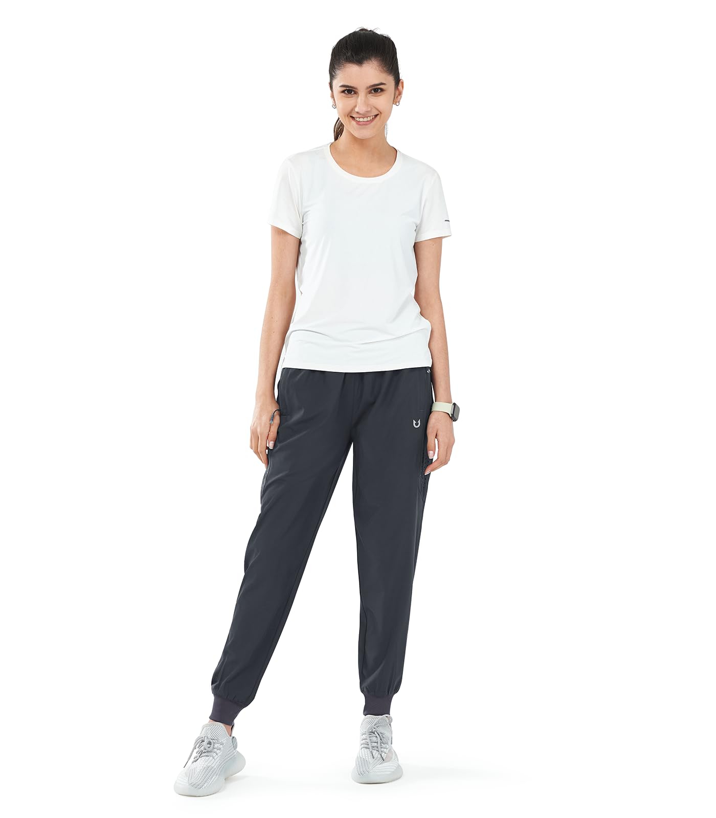 NORTHYARD Women's Lightweight Quick-Dry Training Pants