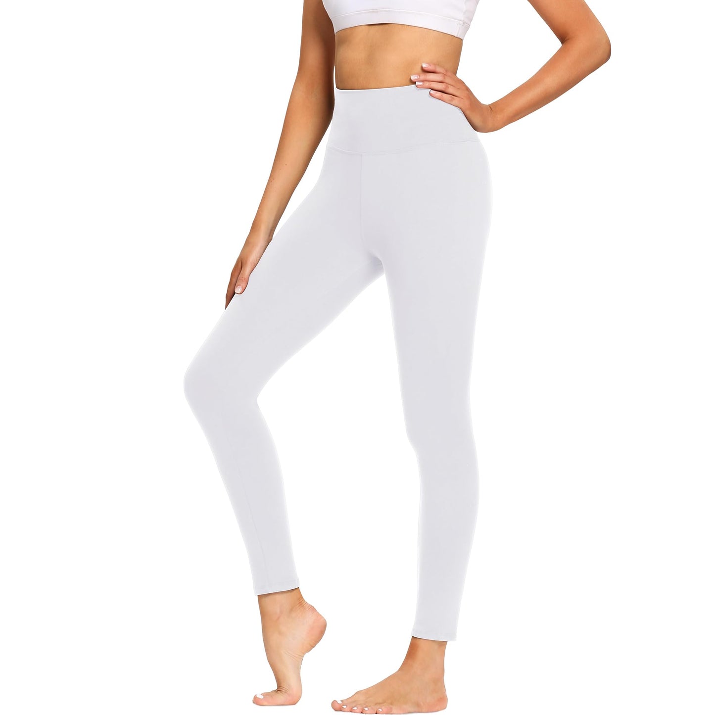 FOTOCITI Women’s High Waist Elastic Sport Leggings – Stretchy Fitness & Yoga Pants
