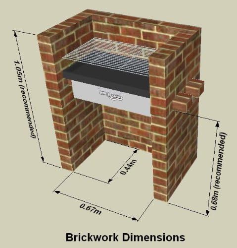 Bar-Be-Quick Original Grill & Bake - Charcoal grill with oven function, adjustable grill height and removable charcoal tray