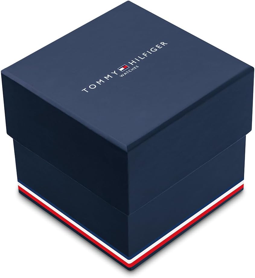 Tommy Hilfiger Multi Zifferblatt Quarz Uhr für Herren mit Blaues Edelstahlarmband - 1791560