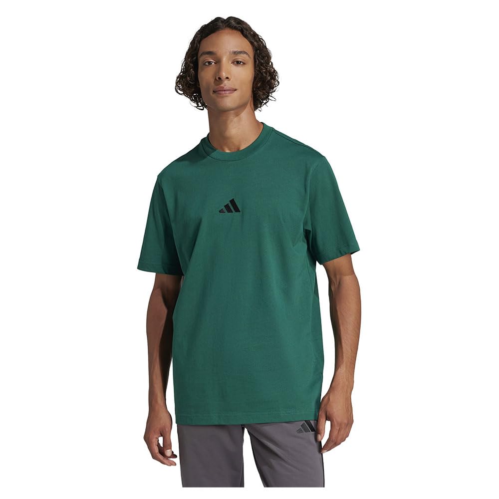 adidas Men's Essentials Small Logo Single T-Shirt