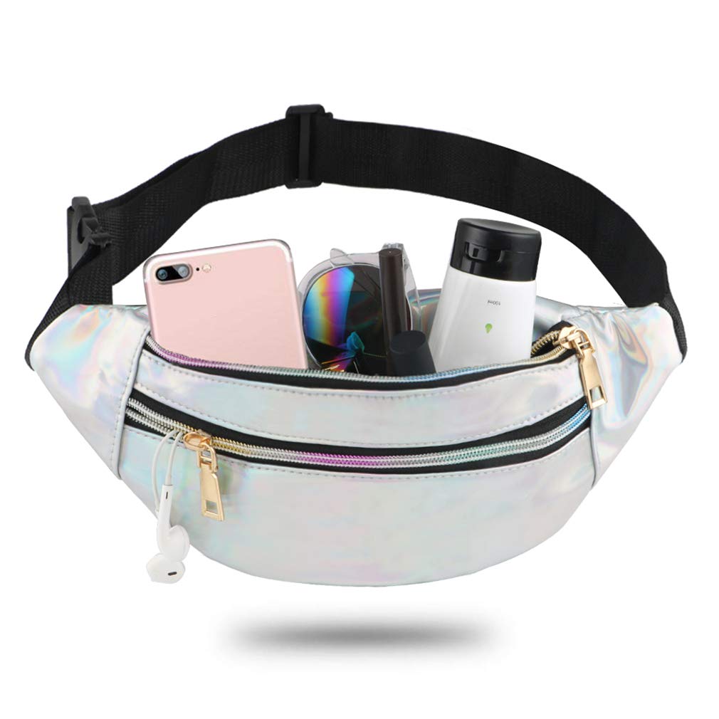 Waterproof Fashion Waist Bag – Reflective Fanny Pack