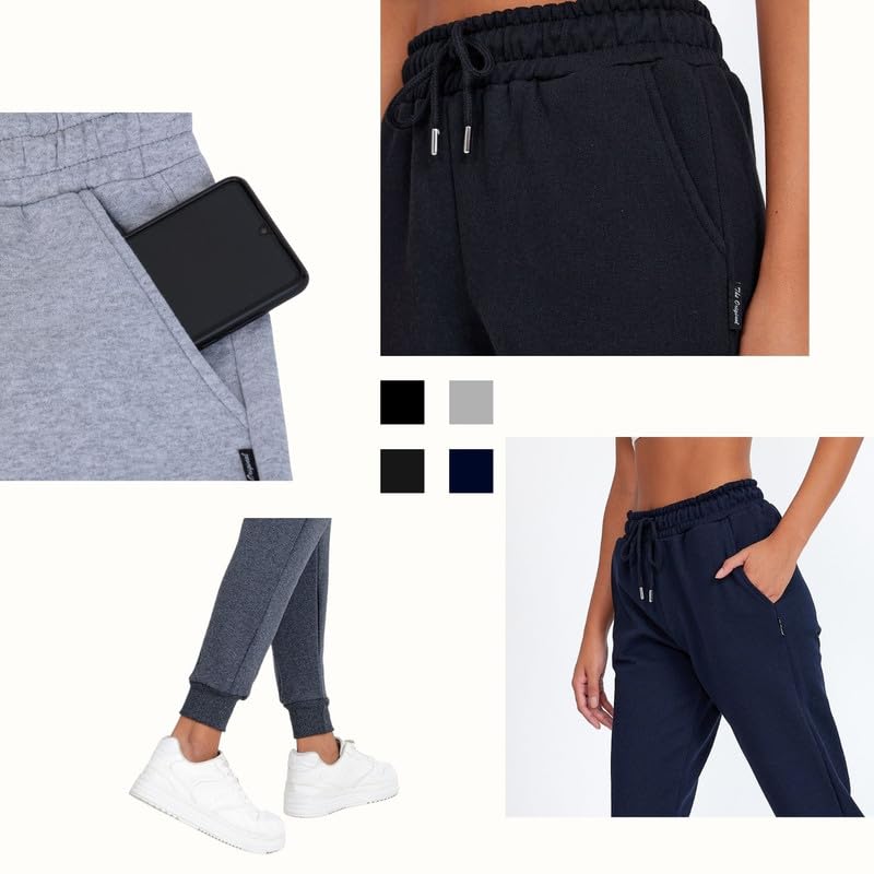 Women’s Jogging Pants – Cotton Sport Trousers Long, Warm Training Pants