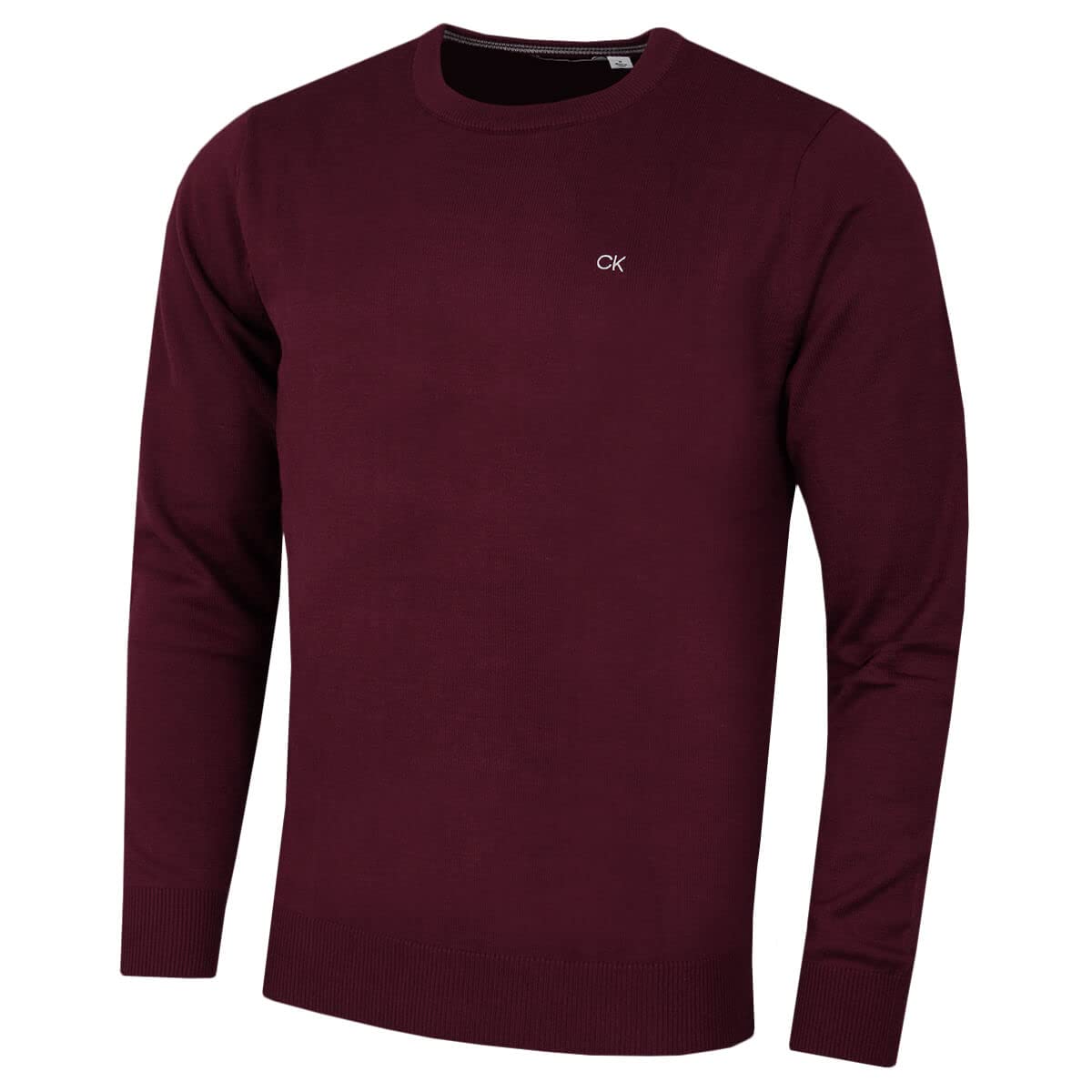 Calvin Klein Men’s Crewneck Sweater – Soft Cotton Knit Pullover