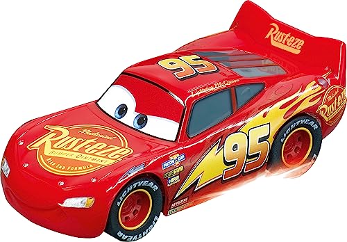 Carrera - 20062477 - Carrera GO!!! Disney Pixar Cars - Neon Nights Rennbahn-Set I Rennbahnen und lizensierte Slotcars | bis zu 2 Spieler | Für Jungs und Mädchen ab 6 Jahren & Erwachsene