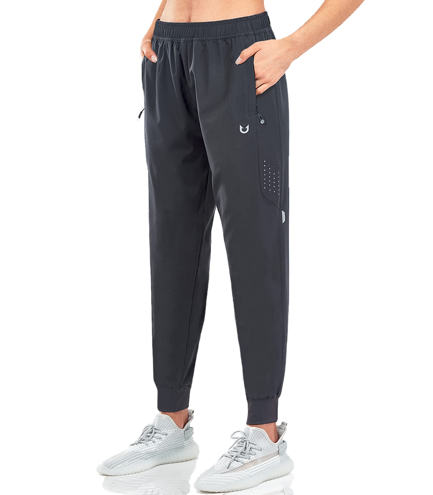 NORTHYARD Women's Lightweight Quick-Dry Training Pants