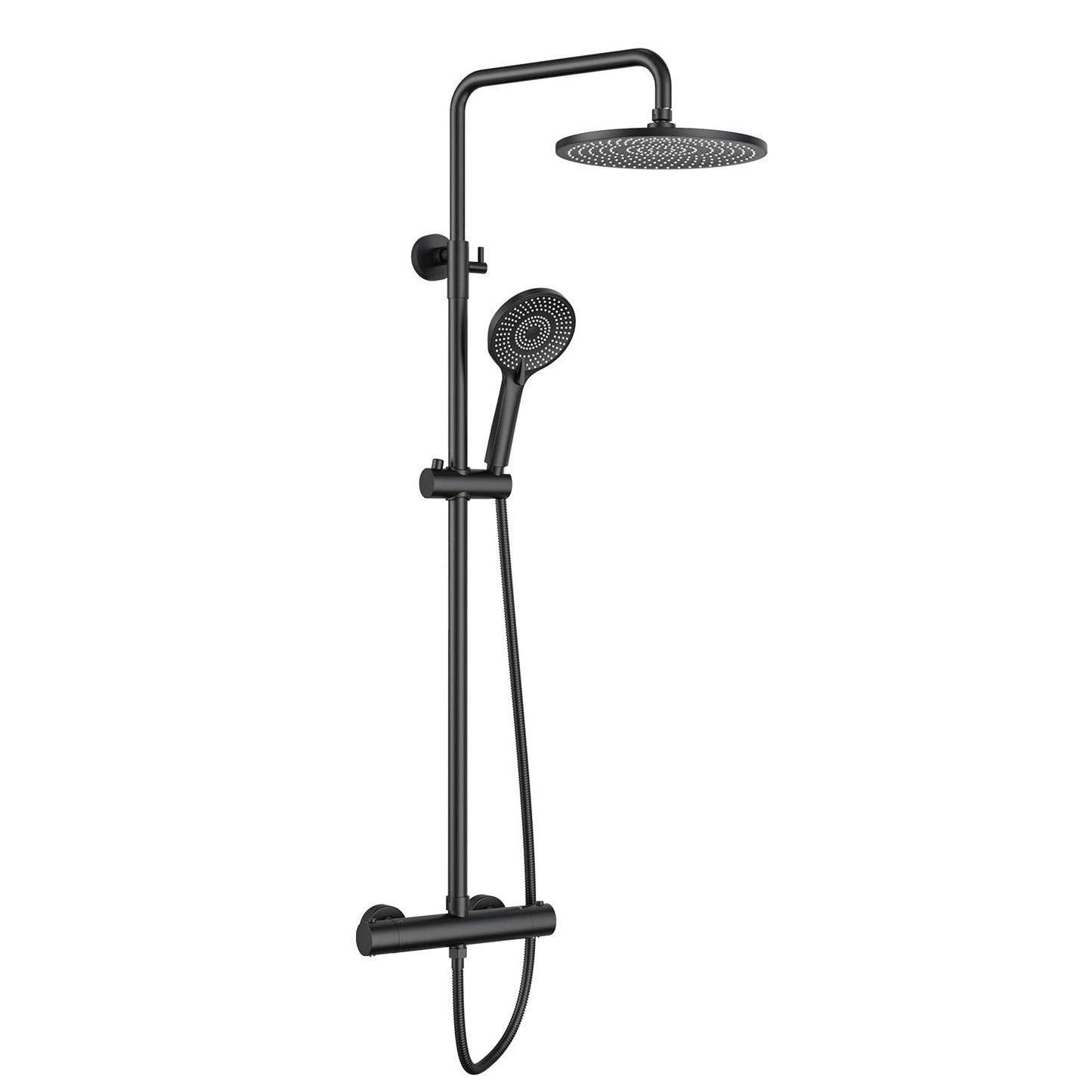 Rainsworth Thermostatic Shower System Round Rain Shower Set