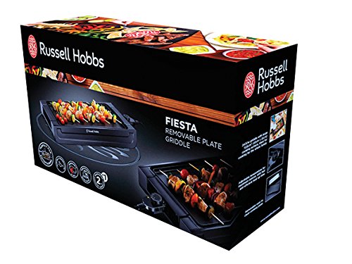 Russell Hobbs Fiesta Fondue 2L 6person(s) Fiesta, 6 person(s), 2 L, Black, Stainless steel, Round, Stainless steel, 1200 W