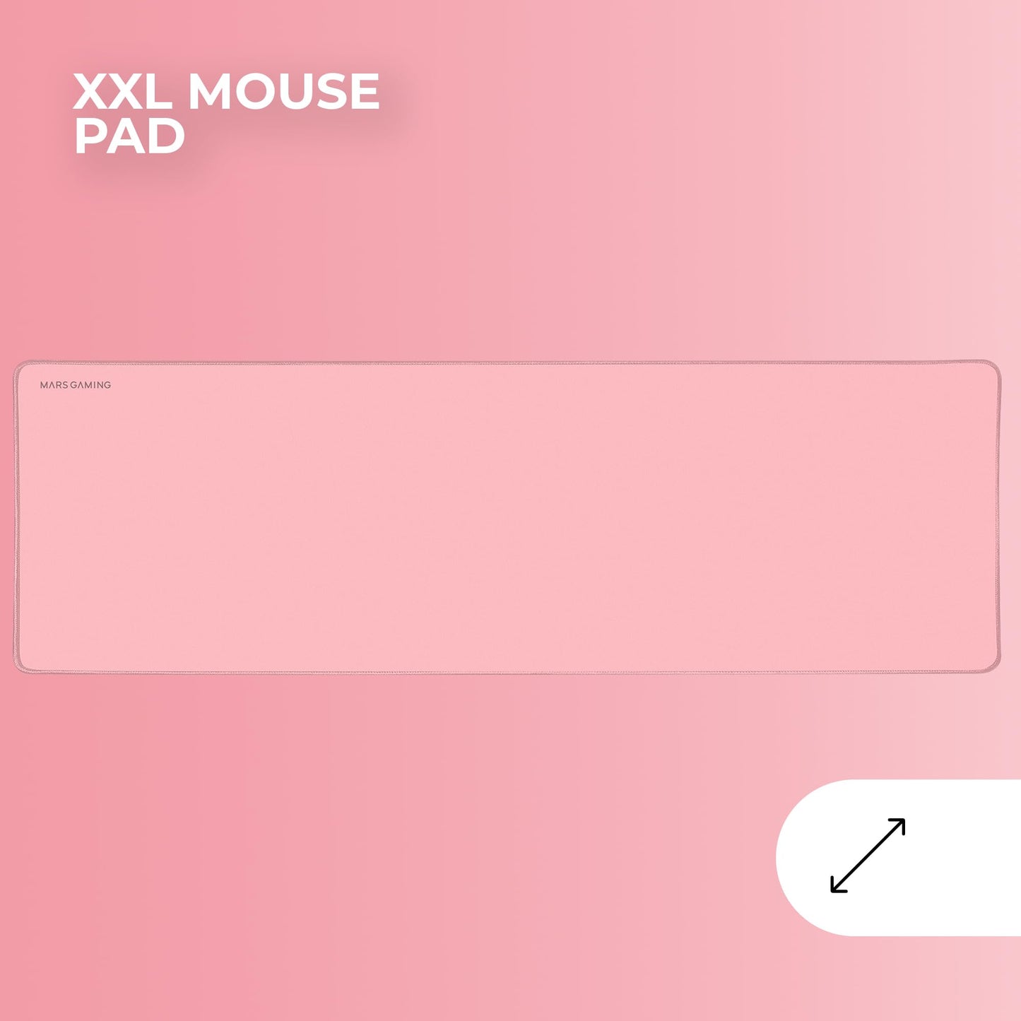 MARSGAMING MCP-RGB3, Pack Gaming Keyboard Fixed RGB + Gaming Mouse RGB Flow 3200 DPI + Headset Over-Ear RGB + XXL Mouse Pad, White, Portuguese Language