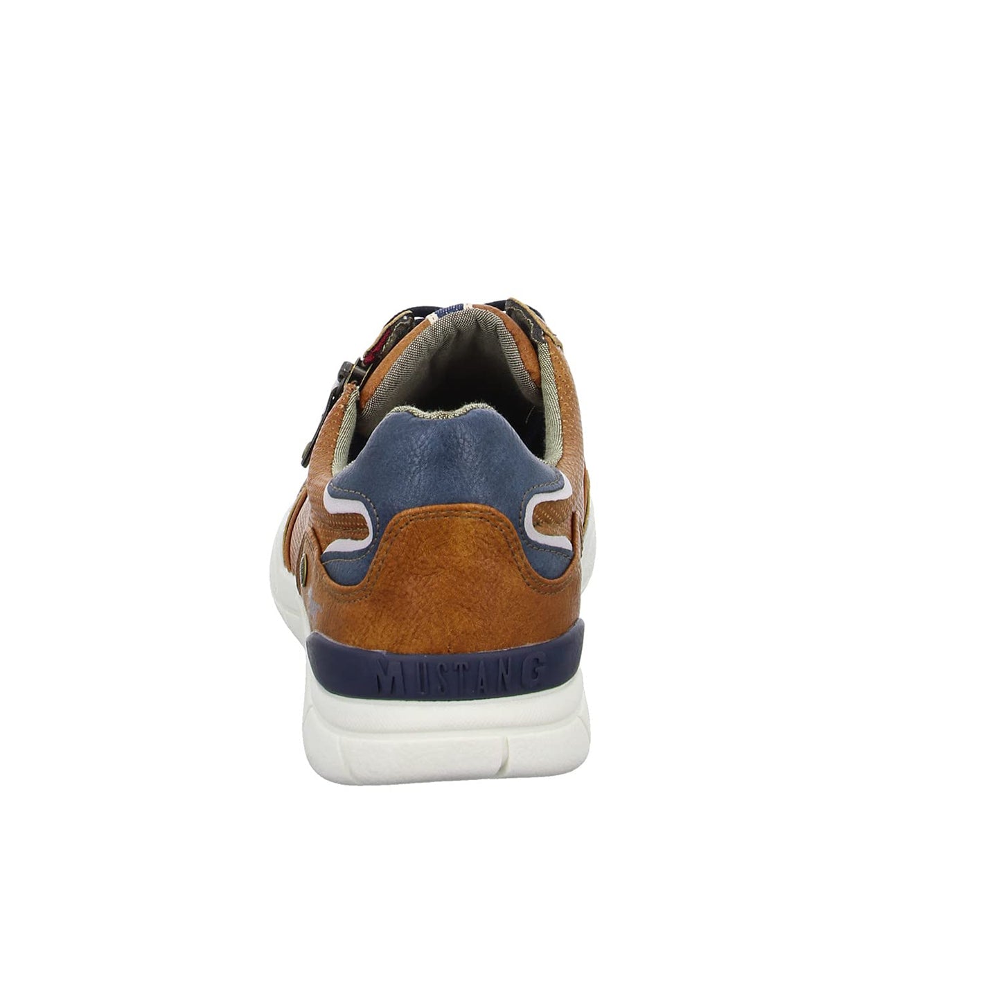 MUSTANG Men’s Trainers – Stylish Lace-Up Sneakers with Side Zip