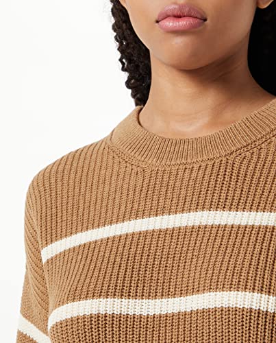 ONLY ONLPERNILLE Women’s Stripe Knit Sweater – Soft Cotton Blend