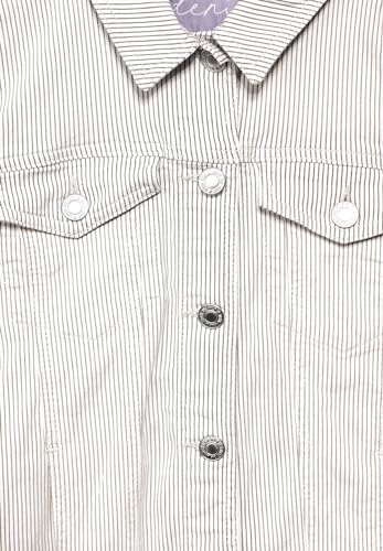 Street One Women’s Striped Denim Jacket