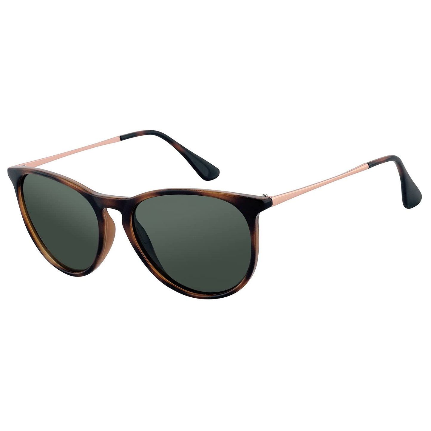 EFE Sonnenbrille-Herren-Damen-Polarisiert-Rechteckig-Sonnenbrillen Unisex Retro Klassische Vintage Polarisierte Brille UV400 Schutz Classic Sunglasses Eckig für Fahren