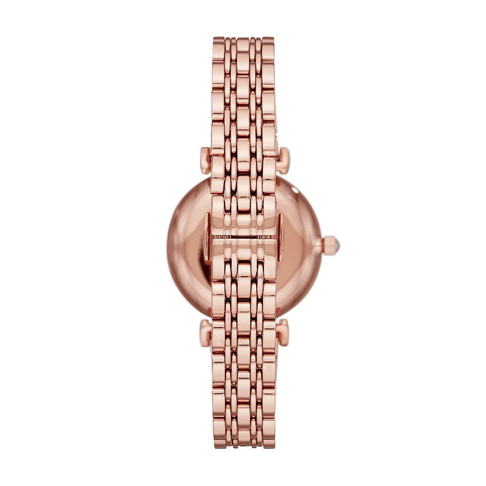 Emporio Armani ladies' two-hand stainless steel watch, 32 mm case size