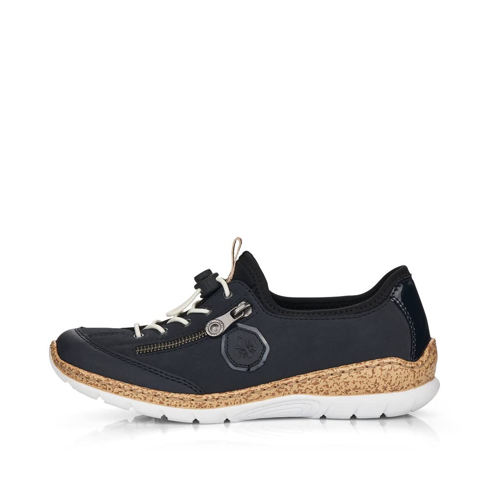 Rieker Women's Low-Top Sneaker N4263 – Comfortable Slip-Ons for Everyday Wear