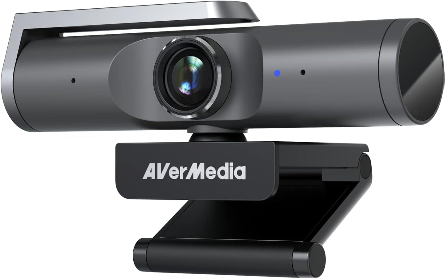 AverMedia PW515 4K Ultra HD Auto Focus Business Webcam - AI Controlled Solution Image and Lighting Adjustment 100° Wide FoV for Video Conferencing and Virtual Meeting Zoom Team Skype PC Mac