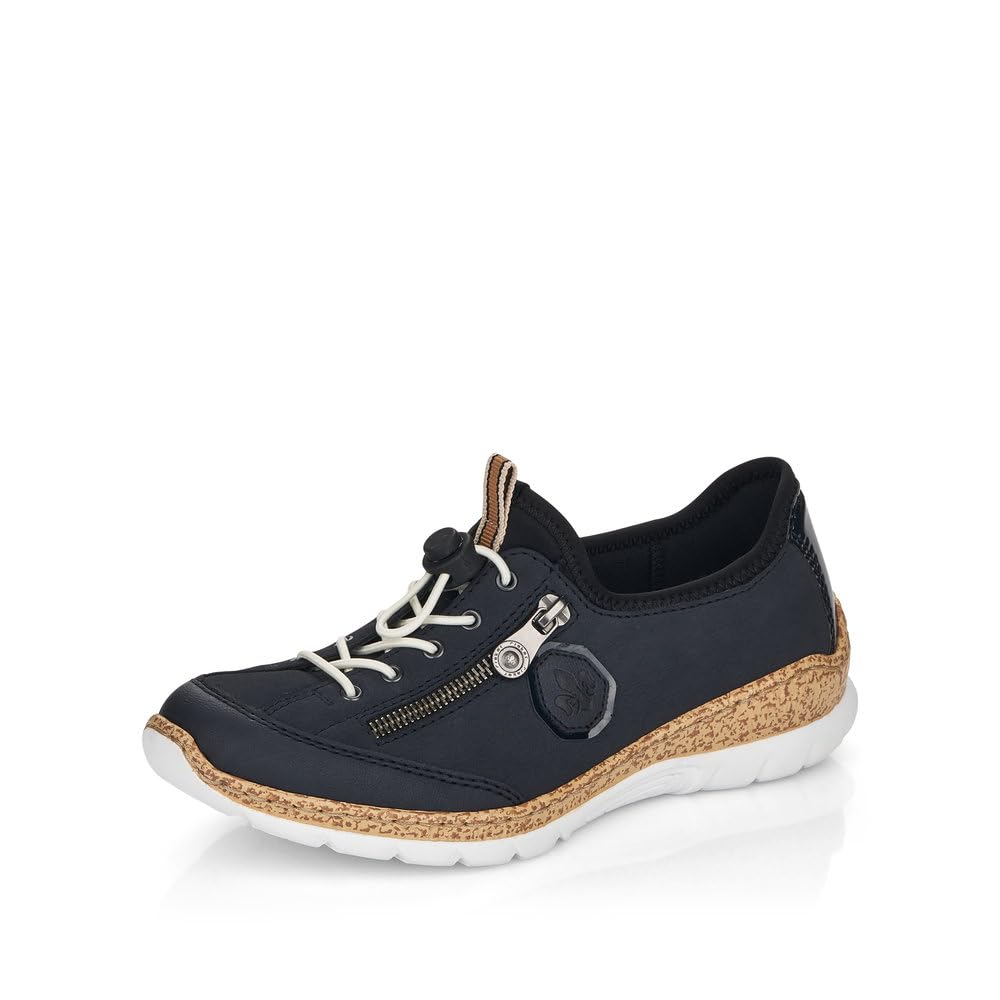 Rieker Women's Low-Top Sneaker N4263 – Comfortable Slip-Ons for Everyday Wear