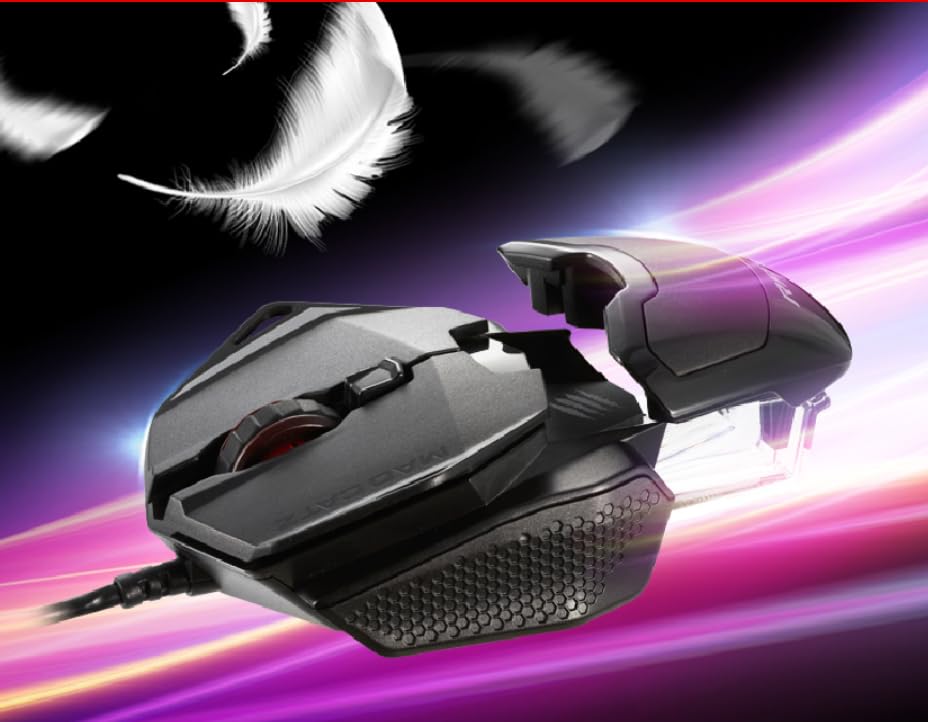 MadCatz R.A.T. 6+ Optical Gaming Mouse, Black