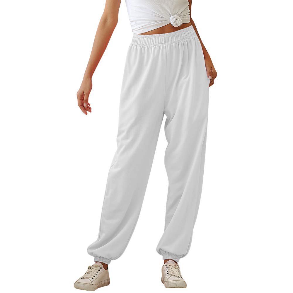 Nuofengkudu Women’s High-Waist Jogging Pants