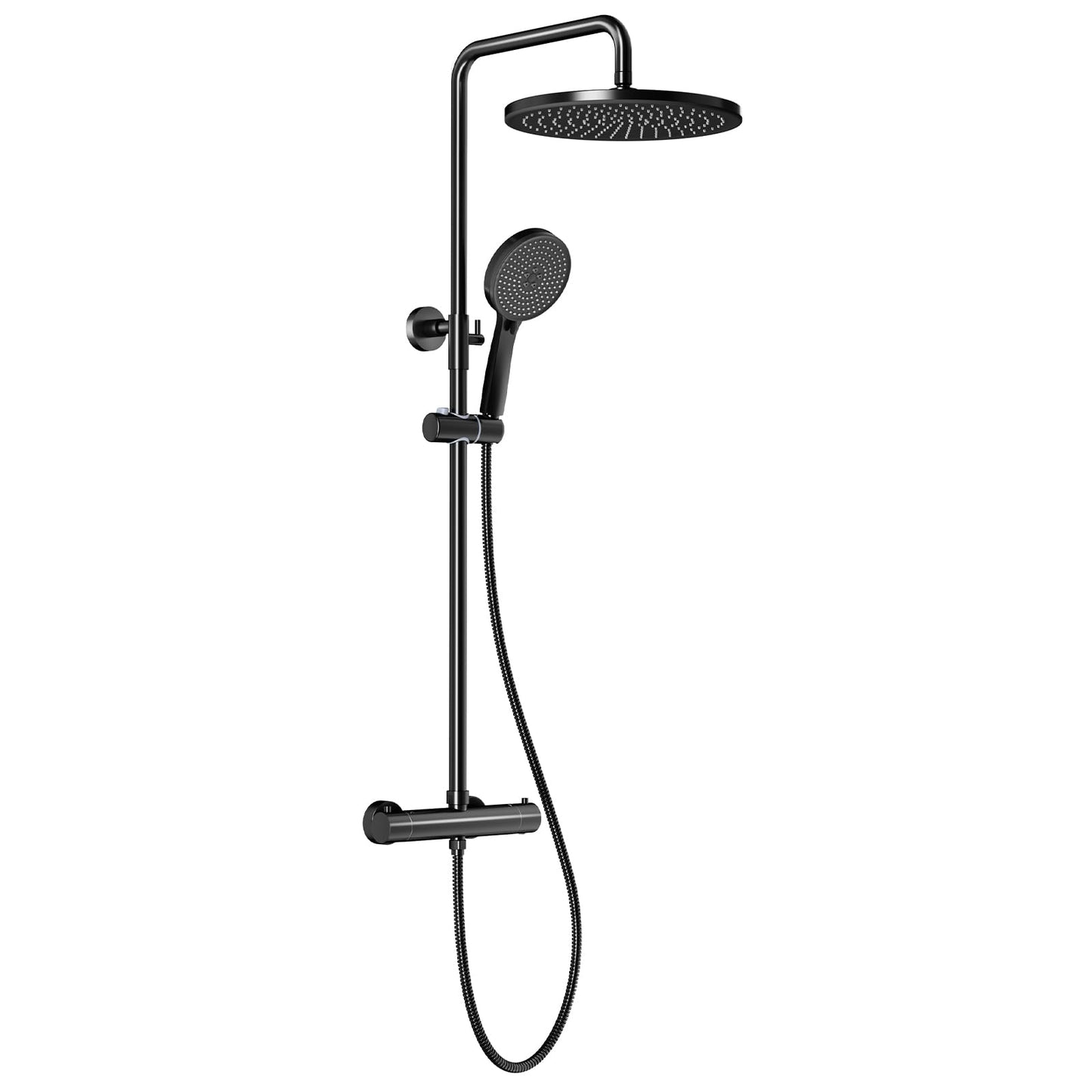 Rainsworth Thermostatic Shower System Round Rain Shower Set