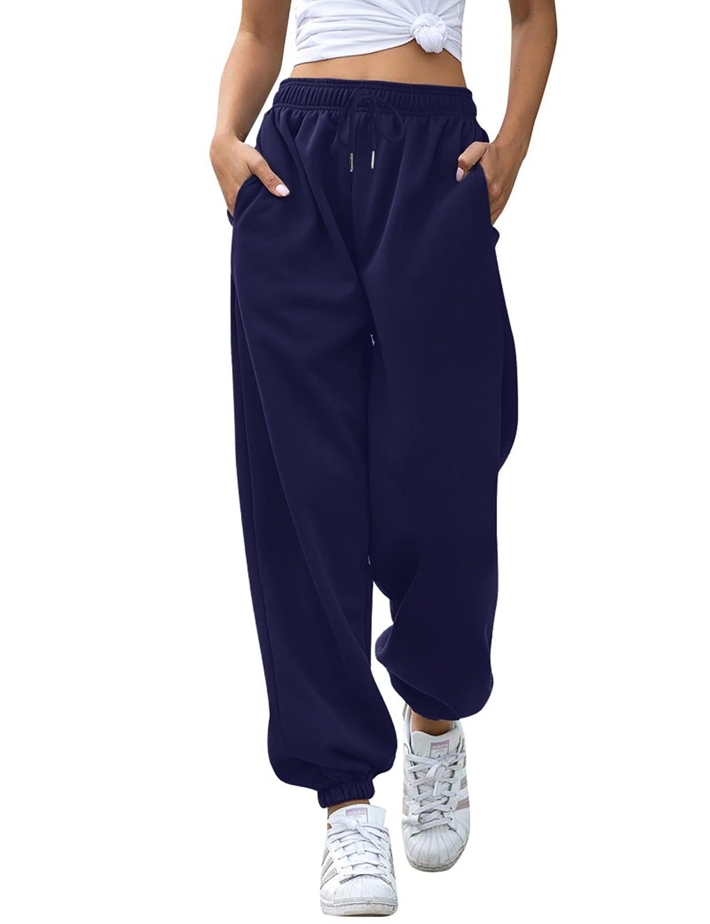Jhsnjnr Women’s High Waist Jogging Sweatpants
