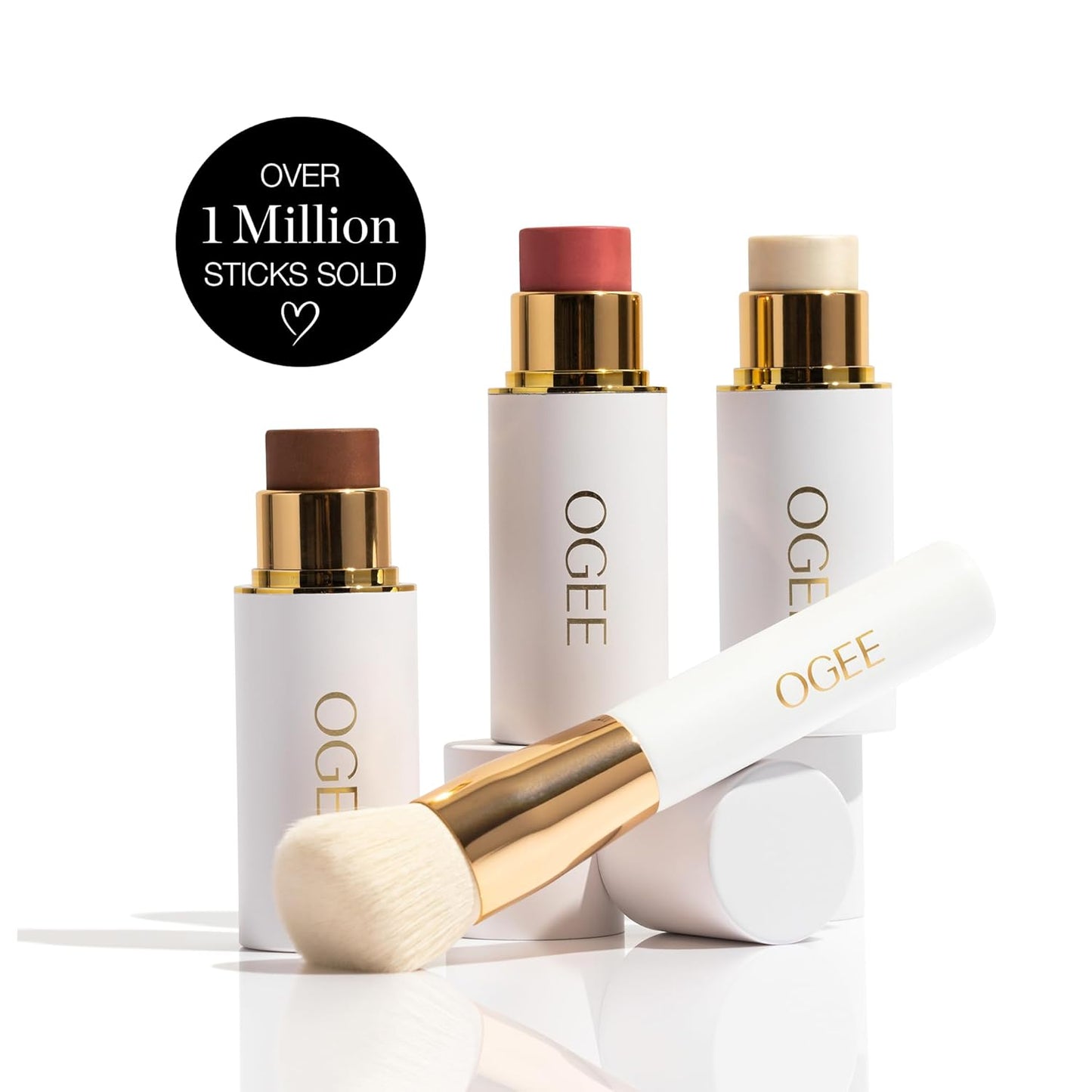Ogee Sculpted Face Stick Trio – Crystal Contour Collection