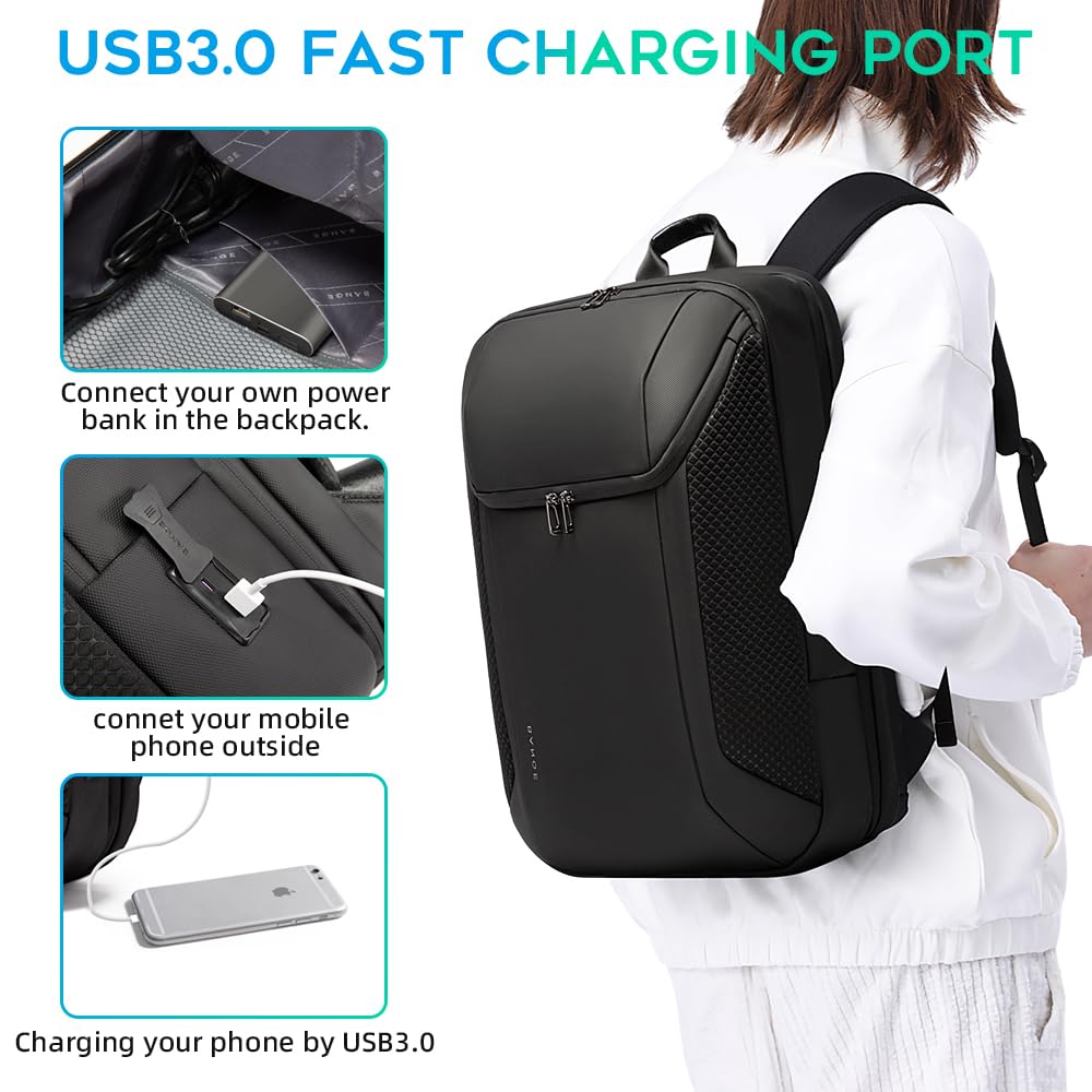 BG FUTURE AESTHETICS BANGE Smart Business Laptop Backpack