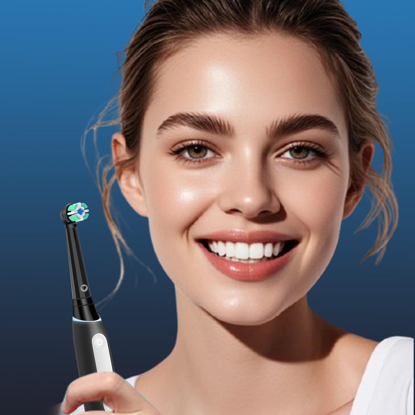 12er Aufsteckbürsten Kompatibel mit Oral B iO 3N 3 4 5 6 7 8 9 10 Series Zahnbürste Elektrische, IO Zahnbürste Aufsätze Für Zahnfleischpflege und Zahnreinigung (Schwarz/Weiß)