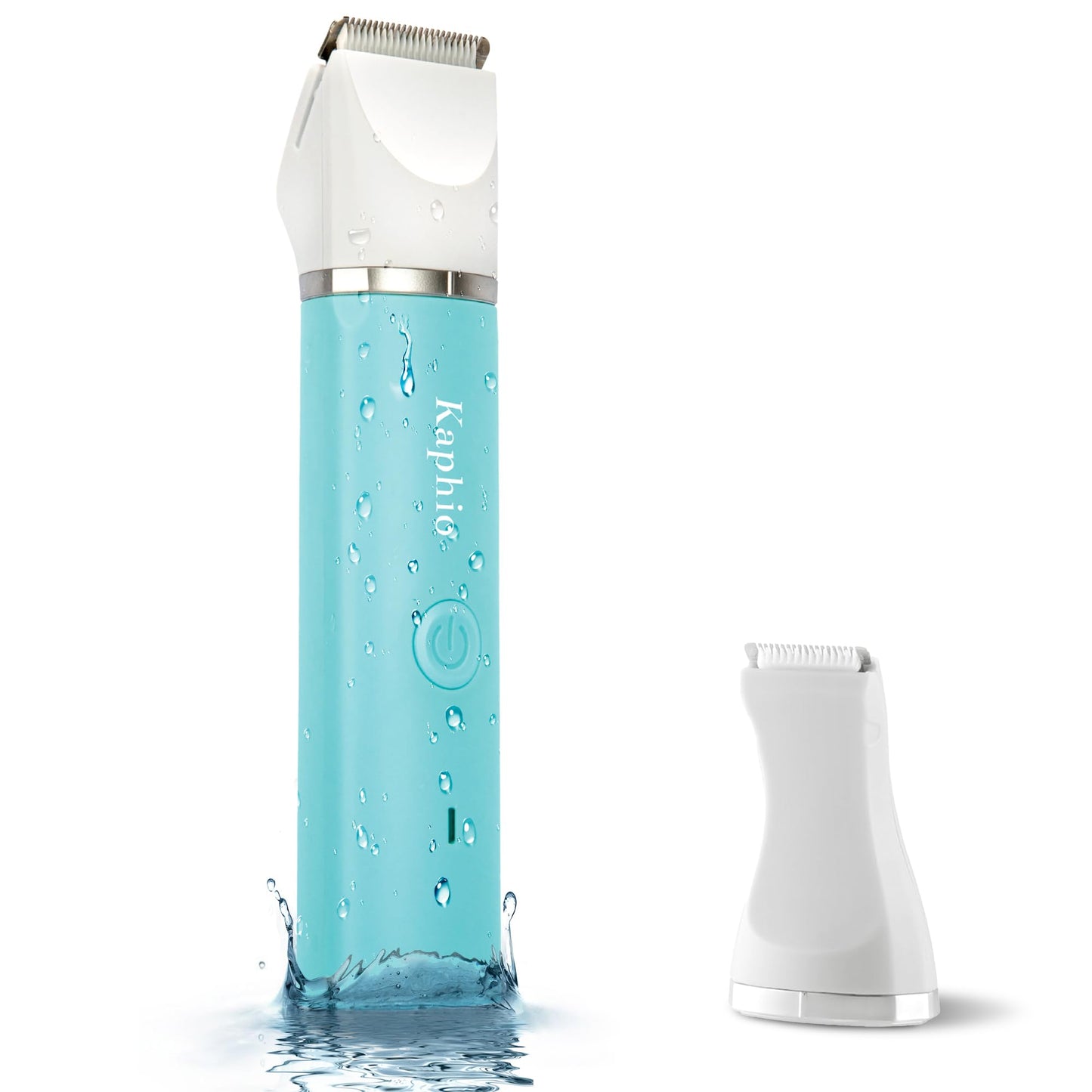 Bikini Trimmer für Frauen Schamhaare 2 in 1 Eletctric Rasierer für Frauen Wiederaufladbarer Eletctric Rasierer für Frauen IPX7 Wasserdicht Bikini Trimmer für Achselbein Arm Körper Gesicht (Roségold)