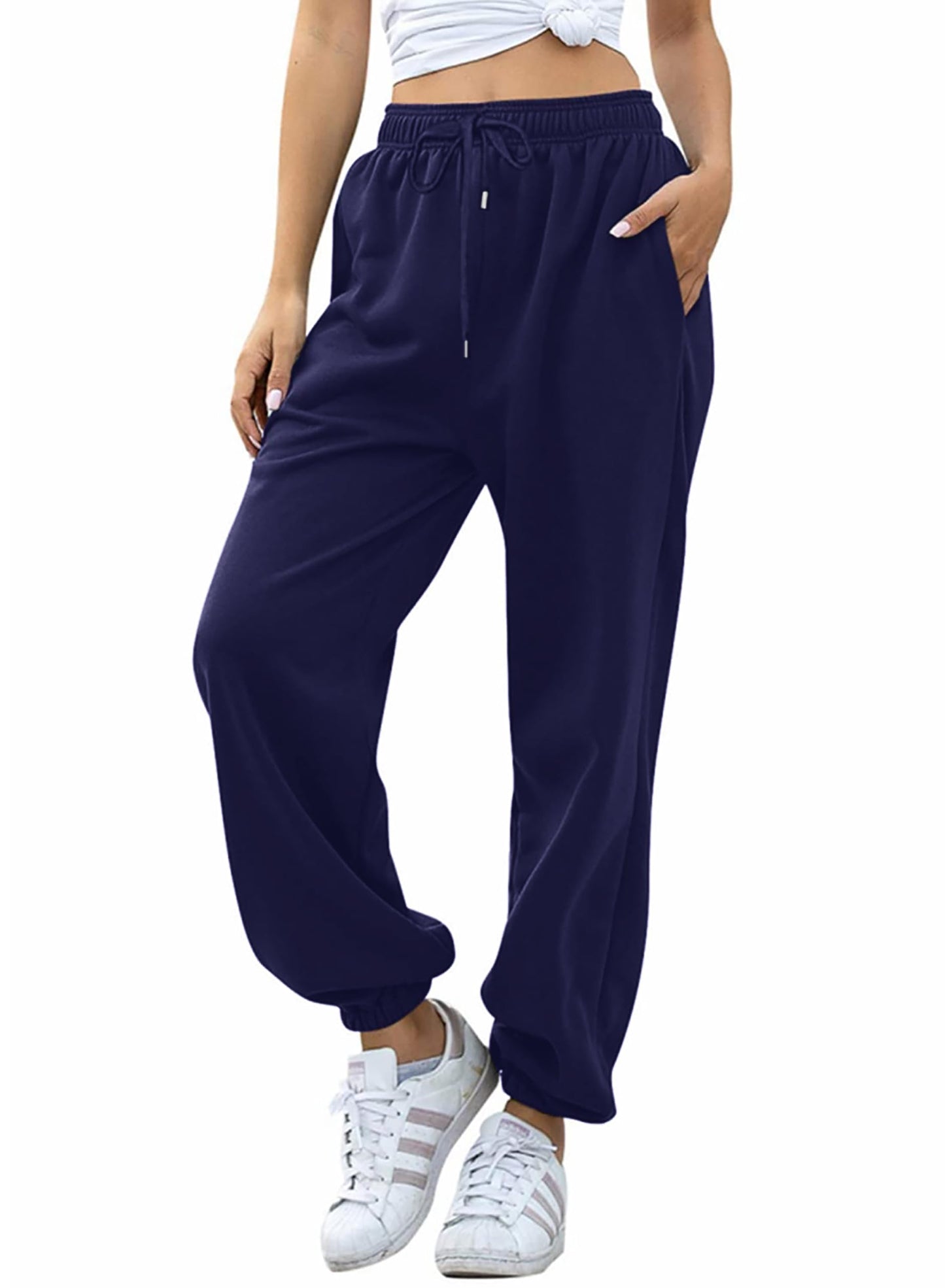Jhsnjnr Women’s High Waist Jogging Sweatpants