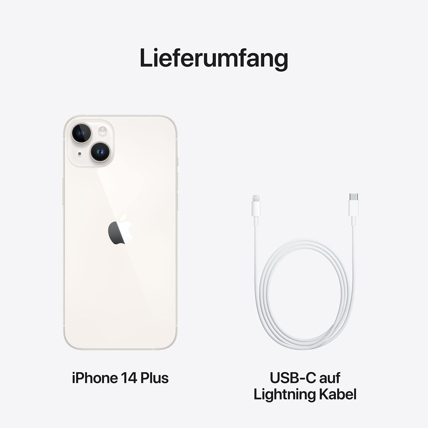 Apple iPhone 14 Plus - 6.7" Display - A15 Bionic - 5G - Dual Camera - iOS 16
