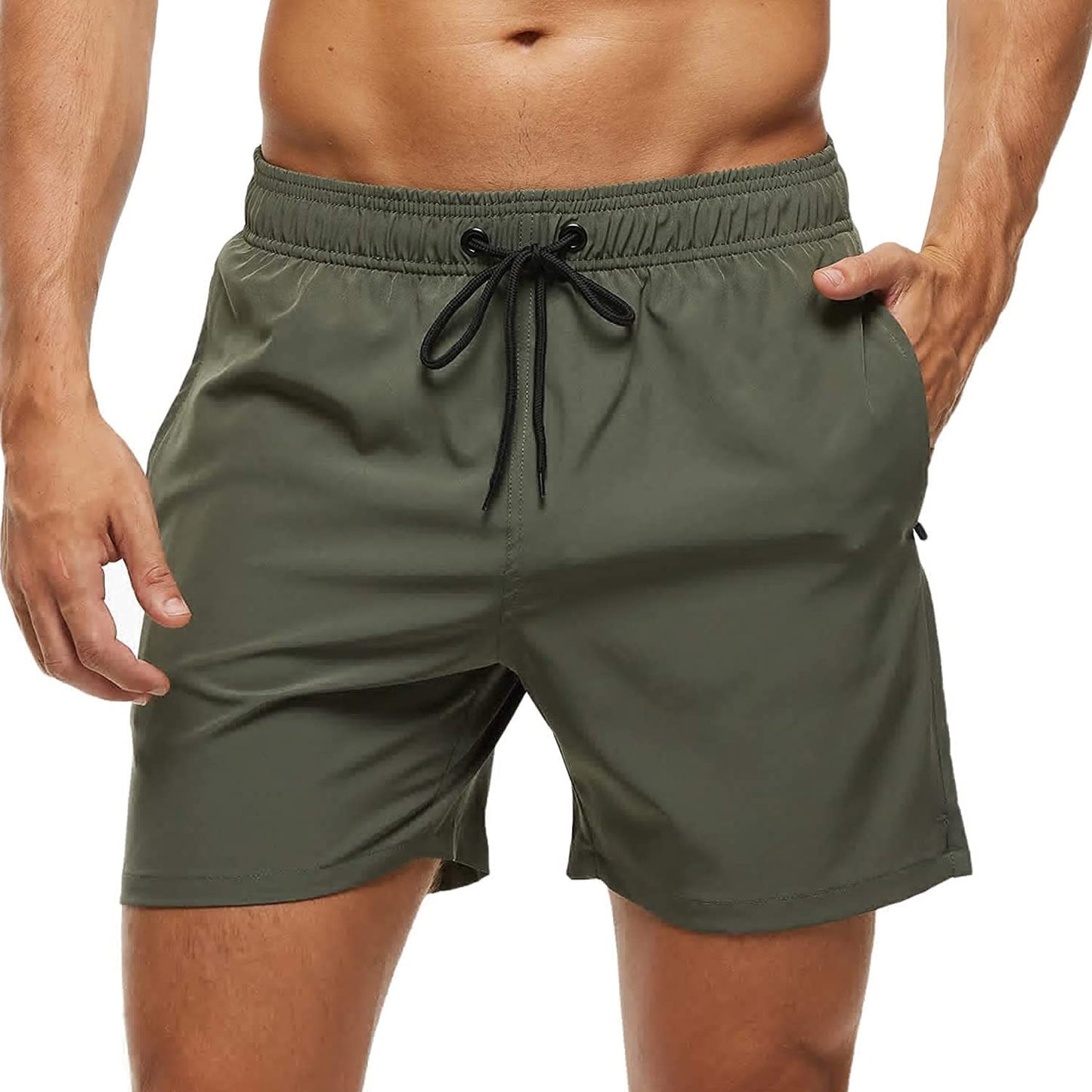 Arcweg Men’s Swim Shorts – Quick-Dry Water-Resistant Training Shorts