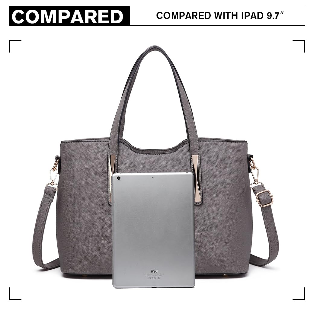 Miss Lulu Women’s Handbag – 2-Piece Medium Shoulder Bag Set