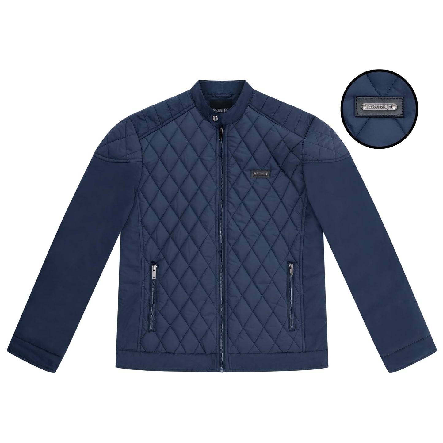 FALKENSTEJN Ilian Quilted Jacket – Stylish & Functional Men’s Transitional Coat