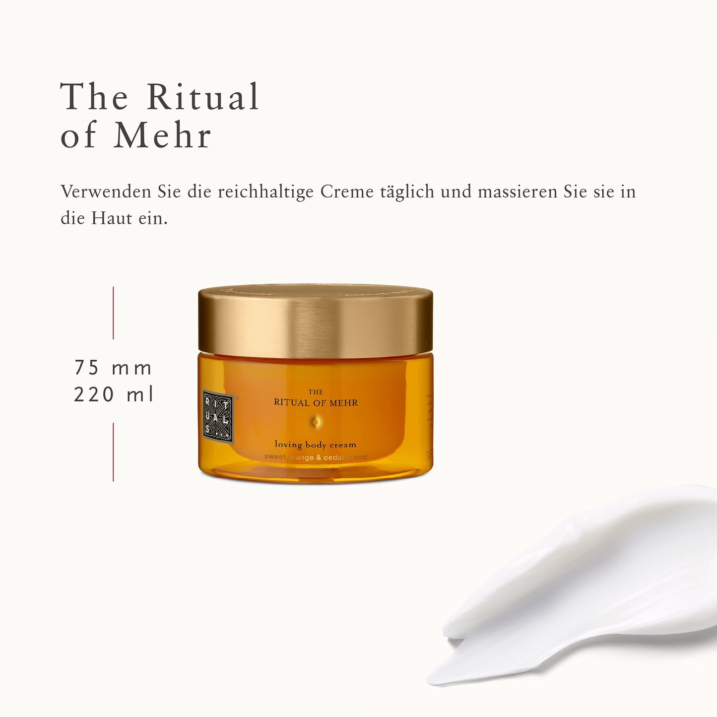 Rituals The Ritual of Mehr body cream, 220 ml